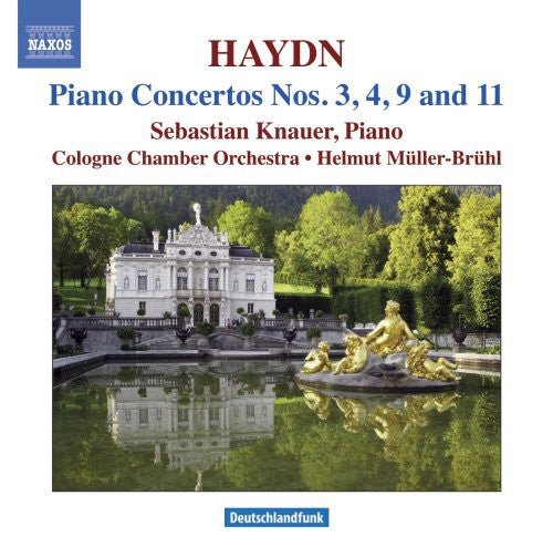 the album cover for Sebastian Knauer - Piano Concertos 3 4 9 & 11