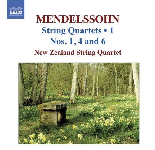 the album cover for New Zealand String Quartet - String Quartets 1 Nos 1 4 & 6