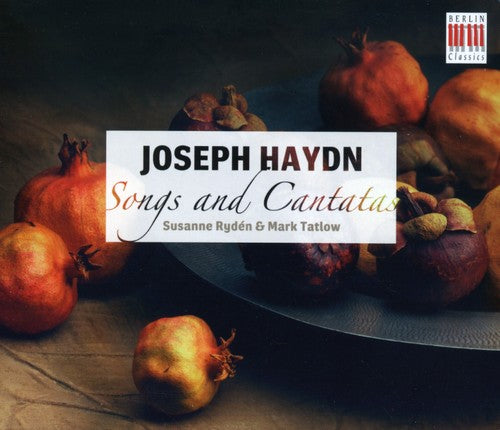 the album cover for J. HAYDN - Songs & Cantats