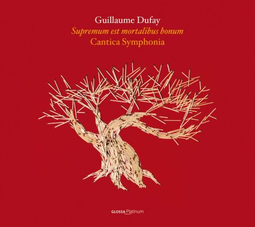 the album cover for G Dufay - Supremum Est Mortalibu Bonum: Motets 2