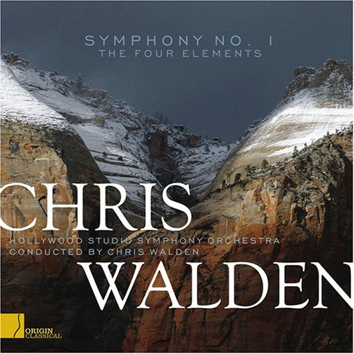 the album cover for Chris Walden - Symphony 1 Four Elements
