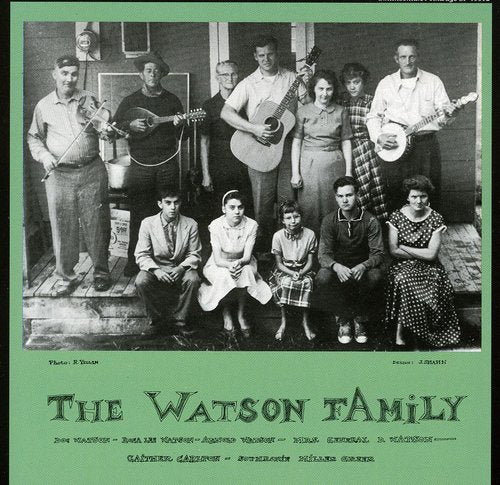 the album cover for Doc Watson - Watson Family