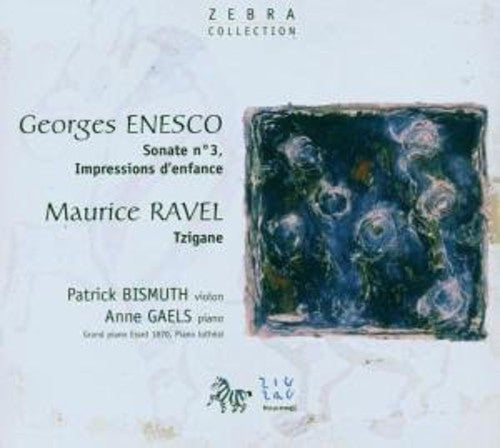 the album cover for G. ENESCU - Violin Sonata / Tzigane