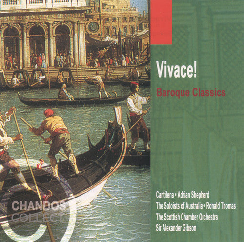 the album cover for Handel / Vivaldi / Shepherd - Baroque Classics