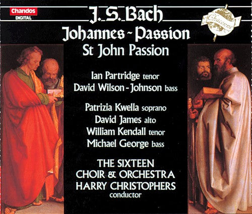 the album cover for Ian Partridge - St John Passion