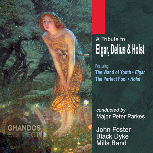 the album cover for The Black Dyke Mills Band - Tribute to Elgar Delius & Holst