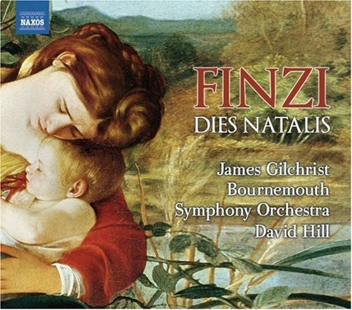 the album cover for James Gilchrist - Dies Natalis / Farewell to Arms / Two Sonnets