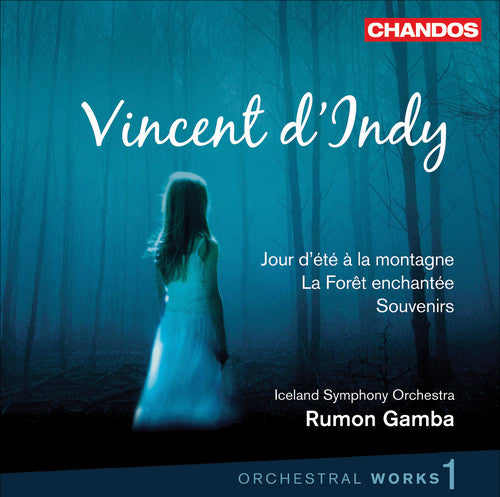 the album cover for Rumon Gamba - Orchestral Works 1