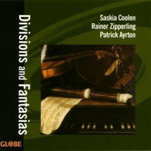 the album cover for Patrick Ayrton - Divisions & Fantasias