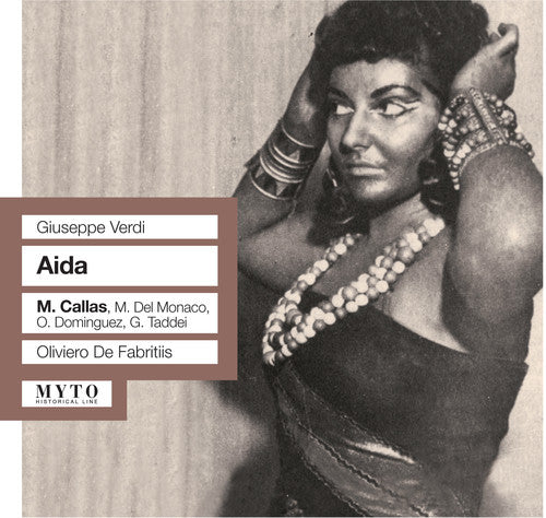 the album cover for Oliviero De Fabritis - Aida