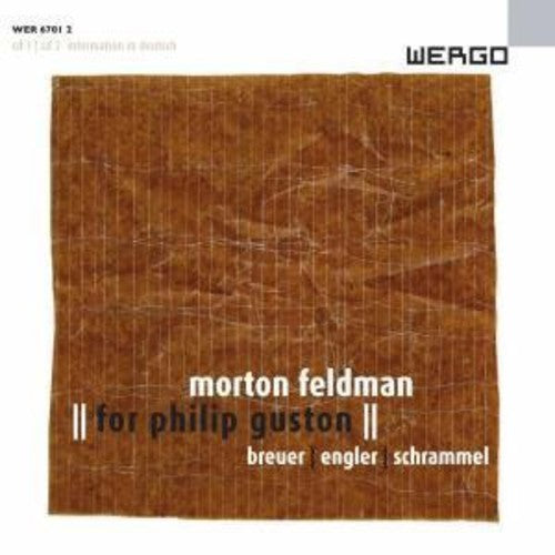 the album cover for Julia Breuer - For Philip Guston