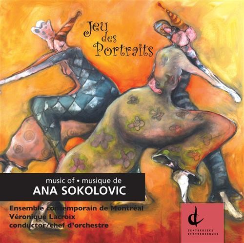 the album cover for Ensemble Contemporain De Montreal - Jeu Des Portraits