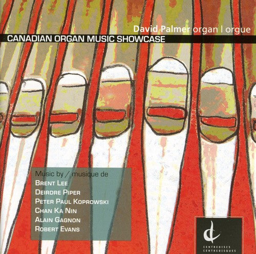 the album cover for David Palmer - Canadian Organ Music Showcase / Various