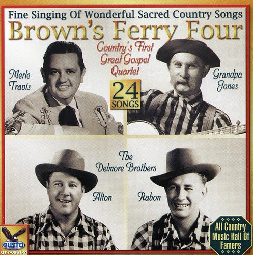 the album cover for Browns Ferry Four - 24 Songs: Fine Singing