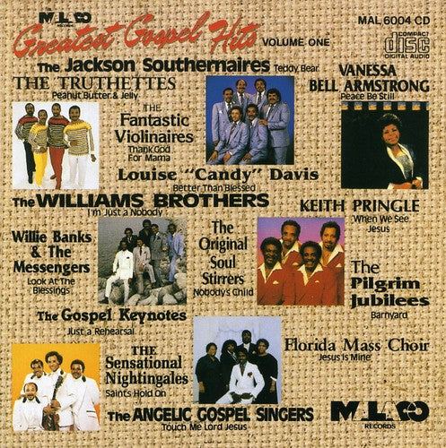 the album cover for Greatest Gospel Hits - Malaco Greatest Hits 1 / Various
