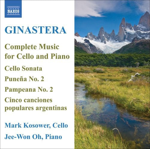 the album cover for Mark Kosower - Complete Music for Cello & Piano