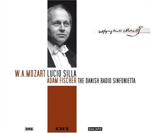 the album cover for W.A. Mozart - Lucio Silla