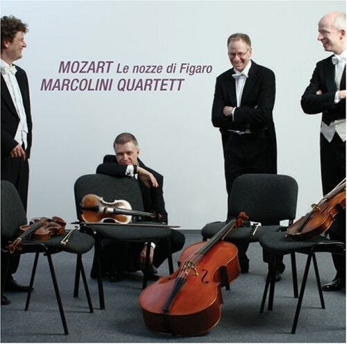the album cover for Marcolini Quartett - Nozze Di Figaro for String Quartet