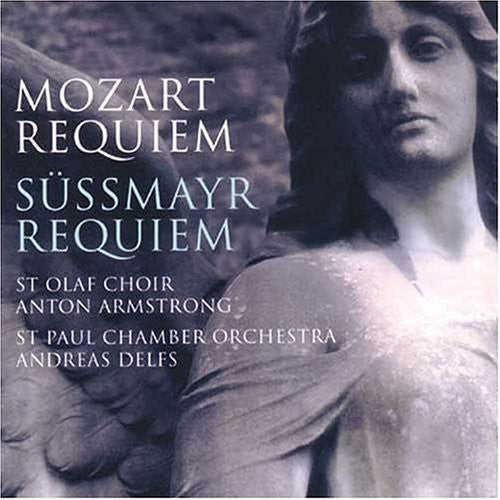 the album cover for W.A. Mozart - Requiems/Sussmayr