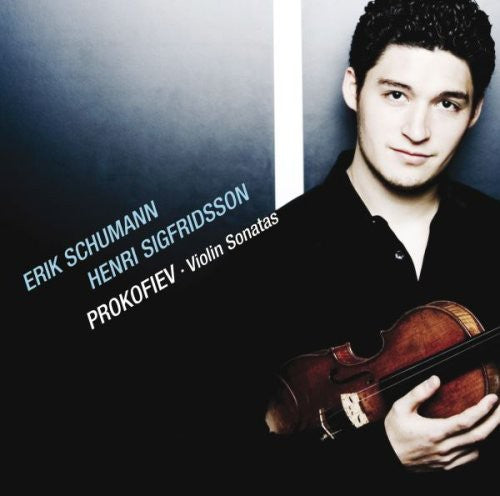 the album cover for Erik Schumann - Violin Sonatas