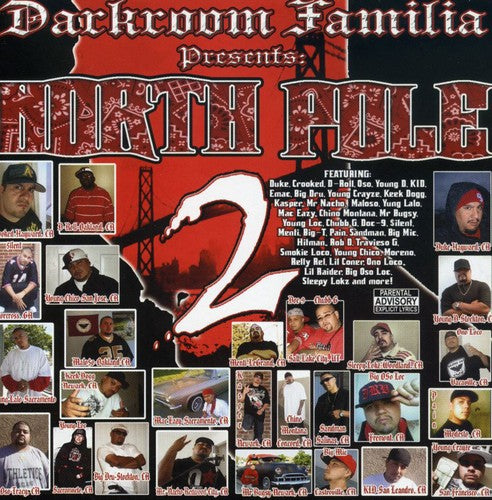 the album cover for DARKROOM FAMILIA PRESENTS - North Pole, Vol. 2