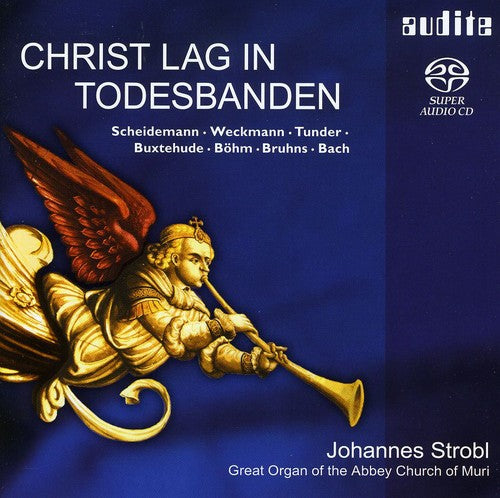the album cover for Bohm/Bach/Buxtehude - Christ in Todesbanden