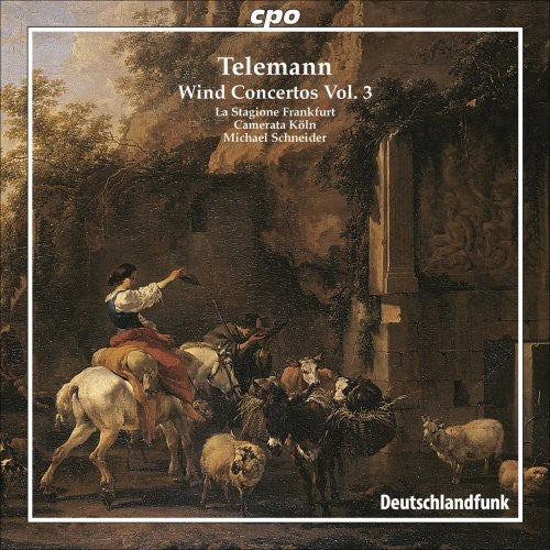 the album cover for La Stagione Frankfurt - Wind Concertos 3