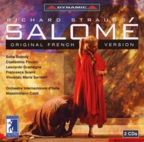 the album cover for Massimiliano Caldi - Salome