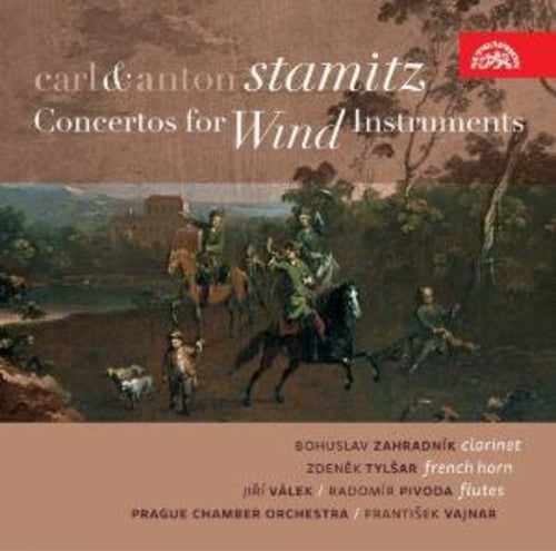 the album cover for František Vajnar - Concertos for Wind Instruments
