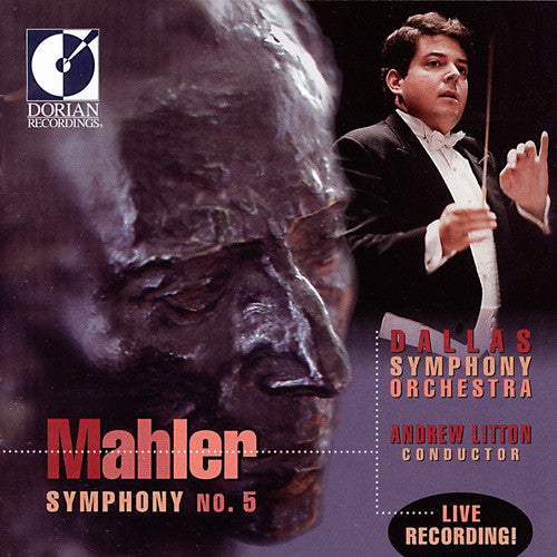 the album cover for Andrew Litton - Symphony 5 (Live)