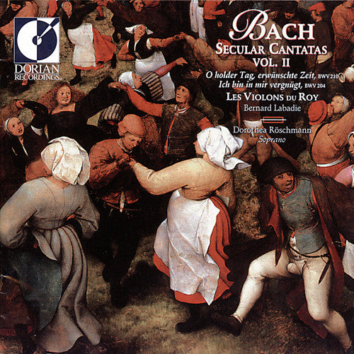 the album cover for Dorothea Röschmann - Secular Cantatas