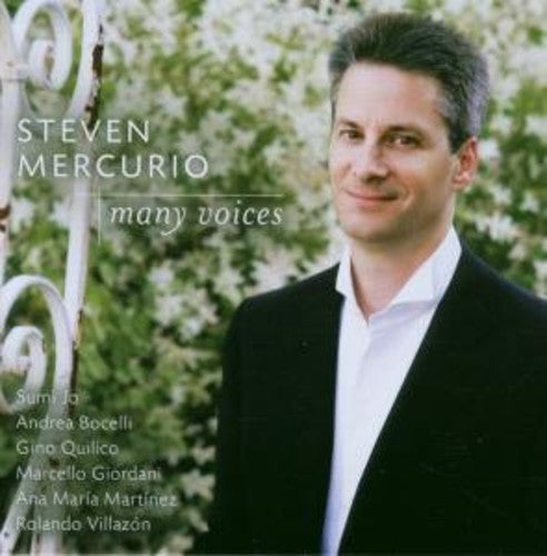 the album cover for Steven Mercurio - Many Voices