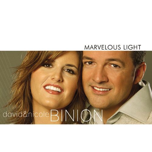 the album cover for David Binion & Nicole - Marvelous Light