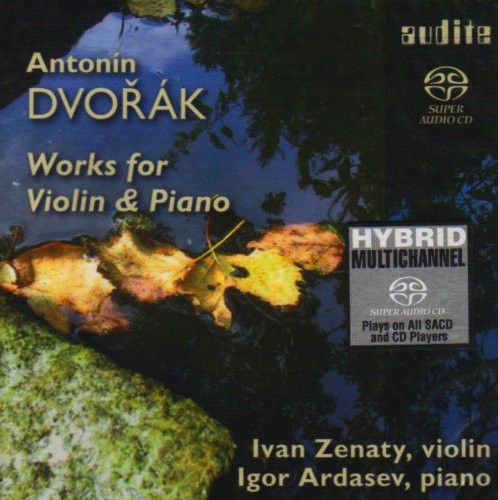 the album cover for Dvorak / Zenaty / Ardasev - Works for Violin & Piano