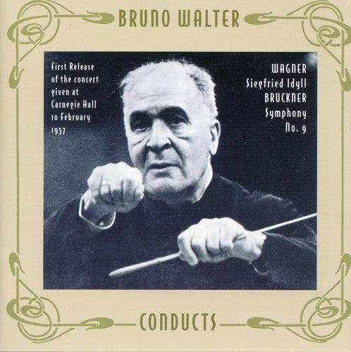 the album cover for Bruno Walter - Bruno Walter Conducts the Philharmonic Society