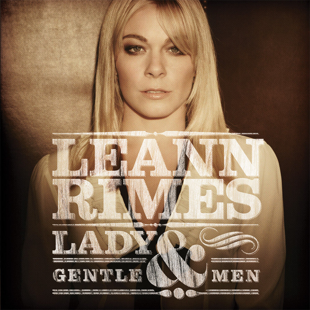 the album cover for LeAnn Rimes - Lady and Gentlemen