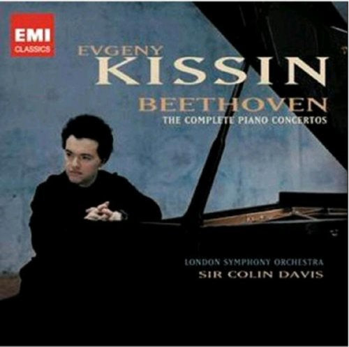 the album cover for Evgeny Kissin - Complete Piano Concertos