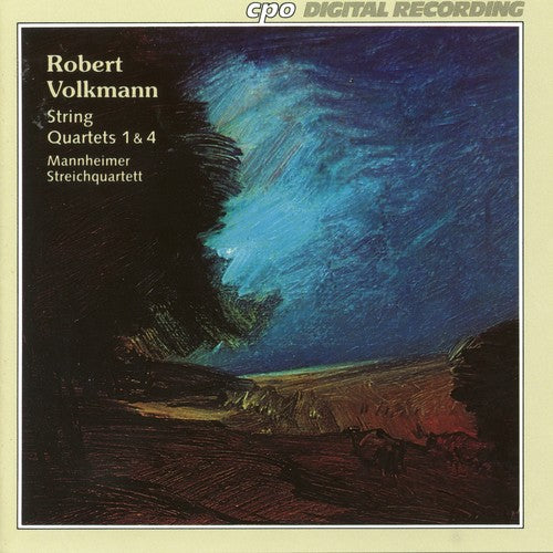 the album cover for Mannheimer Streichquartett - String Quartets 1 & 4