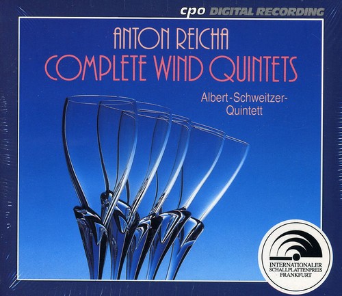 the album cover for Reicha / Albert Schweitzer Quintet - Complete Wind Quintets