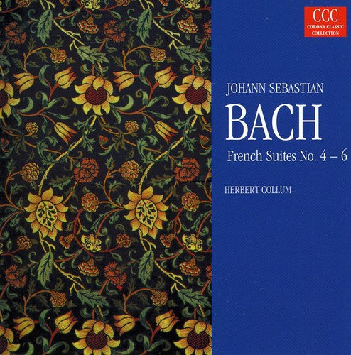 the album cover for J.S. Bach - French Suites 4-6