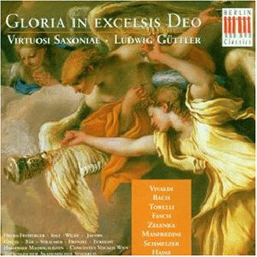 the album cover for J.S. Bach - Gloria in Excelsis Deo