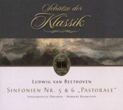 the album cover for L.V. Beethoven - Symphonies No 5 & 6