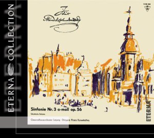 the album cover for F. MENDELSSOHN - Symphony 3