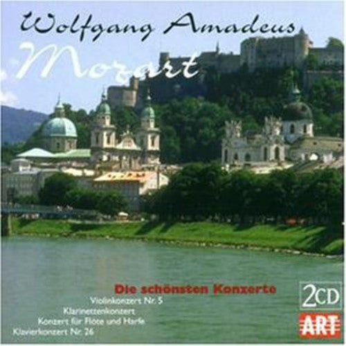 the album cover for W.A. Mozart - Greatests Concertos