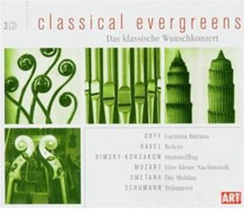 the album cover for Various. - Classical Evergreens / Various