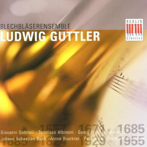 the album cover for Various. - Works for Brass Ensemble