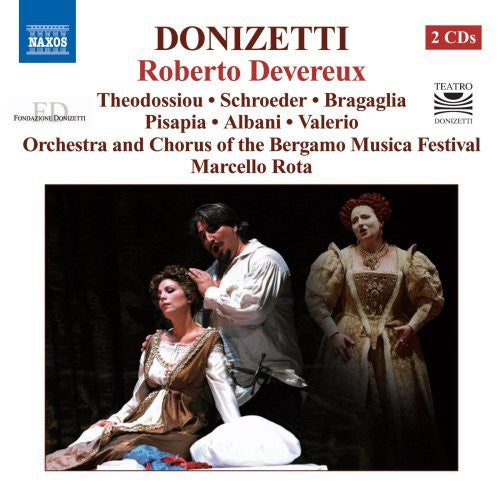 the album cover for Marcello Rota - Roberto Devereux