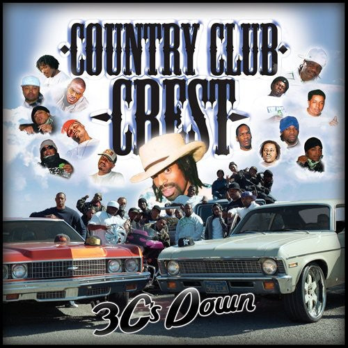 the album cover for Country Club Crest - 3 C's Down