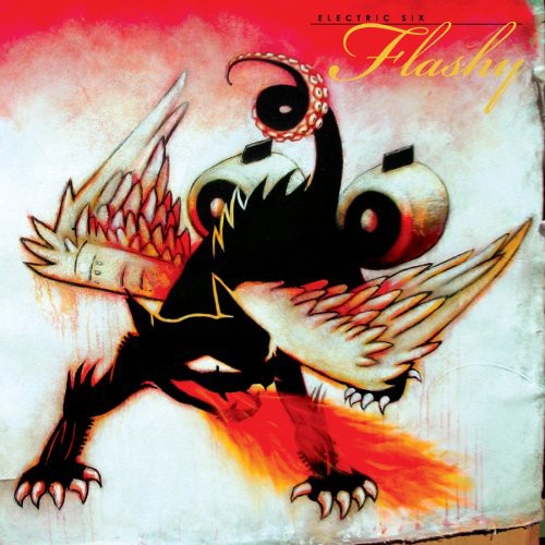 the album cover for Electric Six - Flashy
