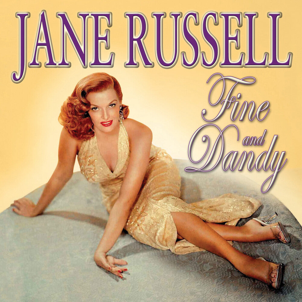 the album cover for Jane Russell - Fine and Dandy